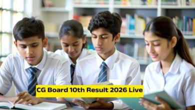 CG Board 10th Result 2026 Live